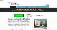 Desktop Screenshot of free-map-gps.com